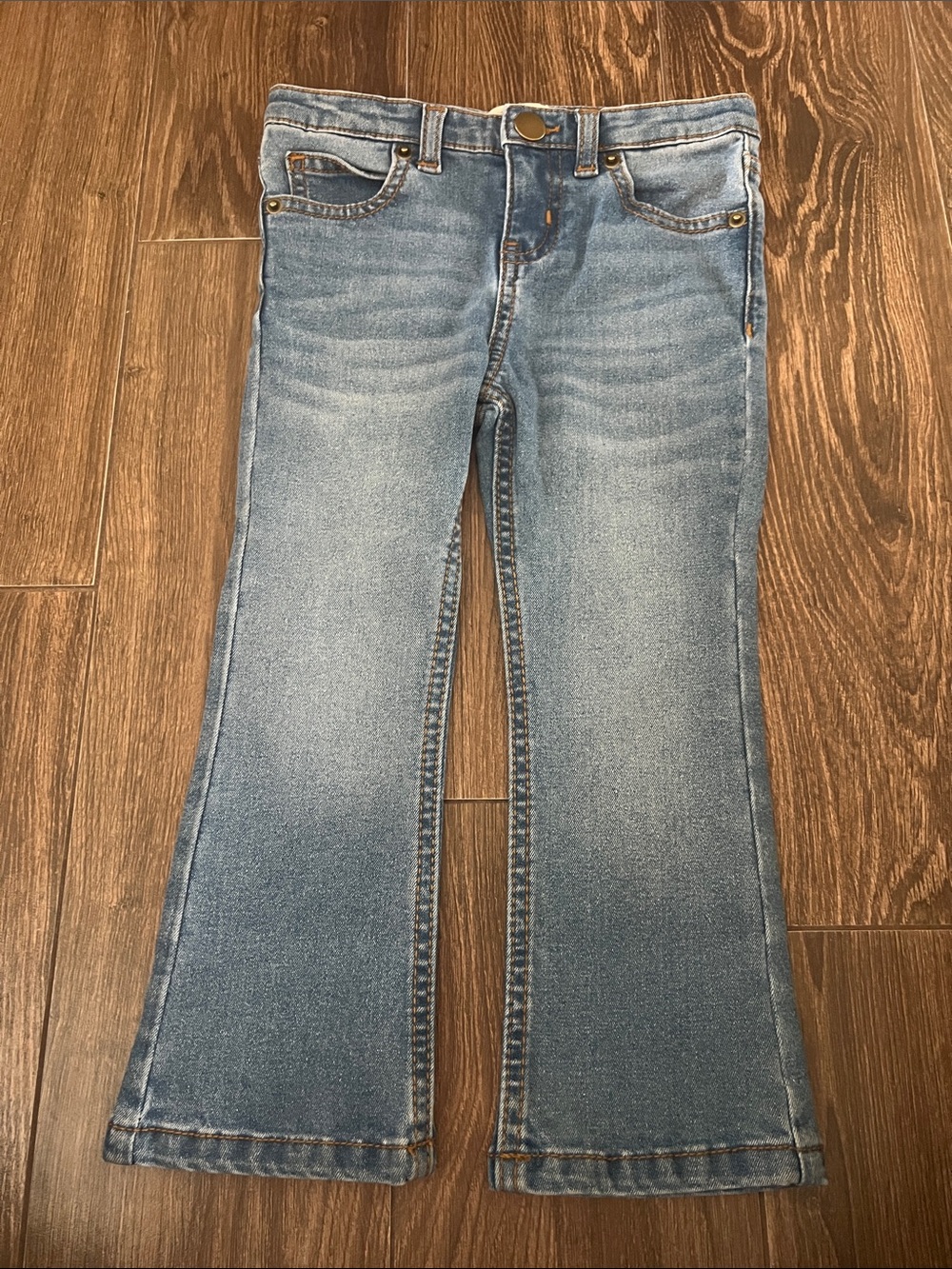 Kids Light Blue Flare Jeans
